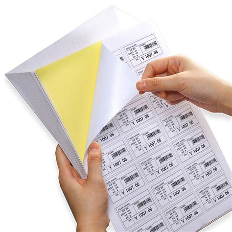 Self Adhesive Paper Labels
