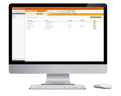 self assessment application