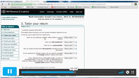 self assessment return online