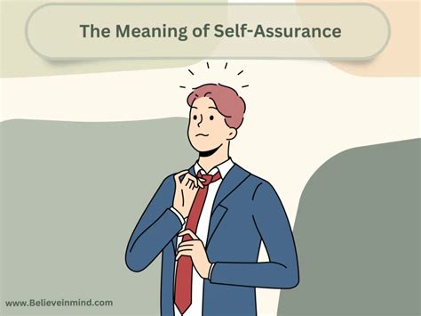 self assured meaning in tamil with example