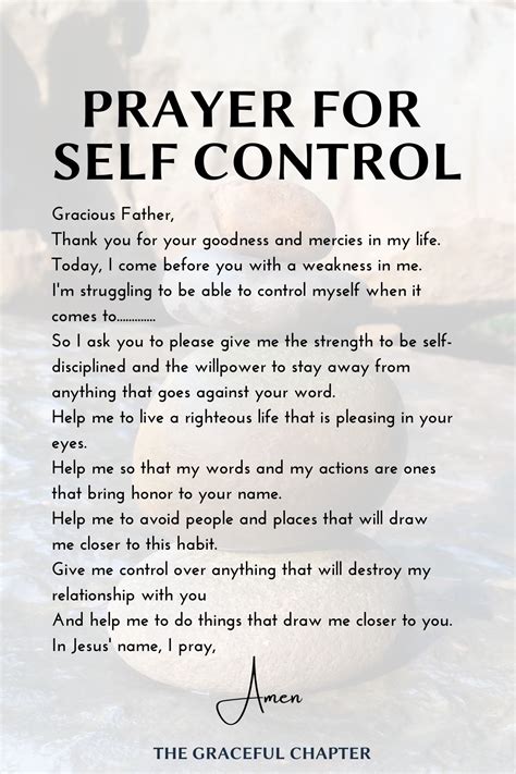 Self Control in the Bible