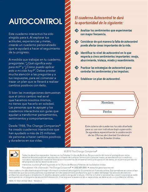 self control in spanish