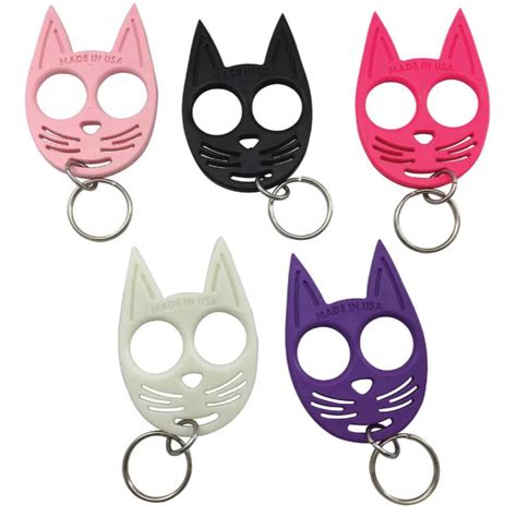 Self Defense Kitty Keychain