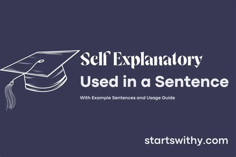 self explanatory examples
