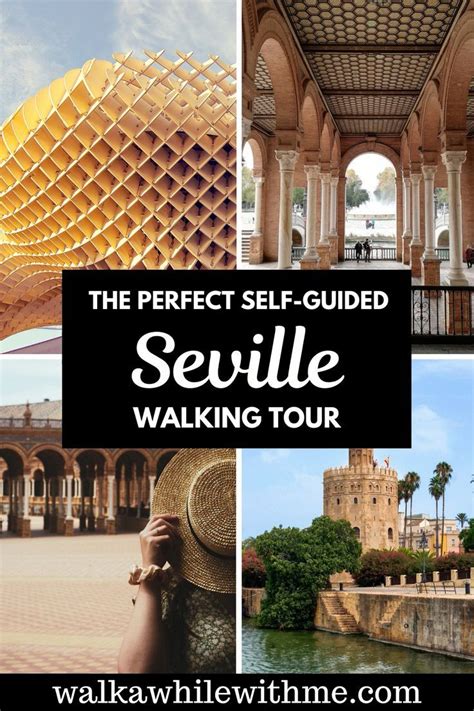 self guided walking tour of seville spain