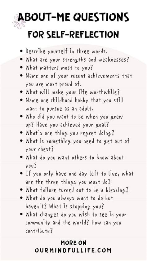 7 Self Help Questions