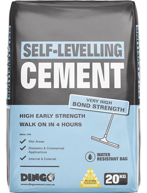 Self Leveling Cement Bag Coverage