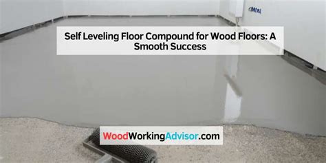 self leveling compound floor