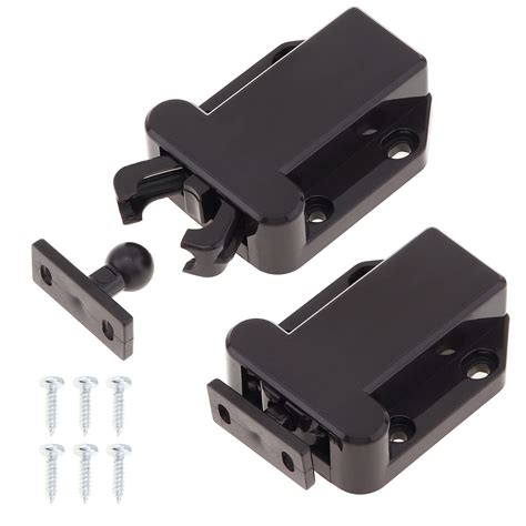 Self Locking Drawer Latch