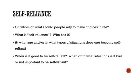self reliant meaning in tamil with example