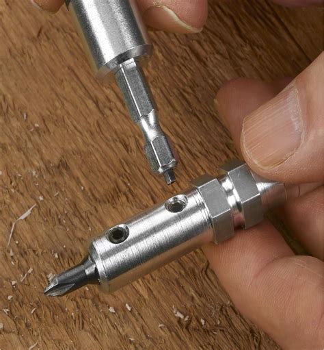 Self-Centering Countersink And Driver Bit Set