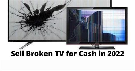 sell broken tvs for cash