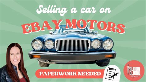 selling your car on ebay motors