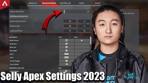 selly apex legends settings