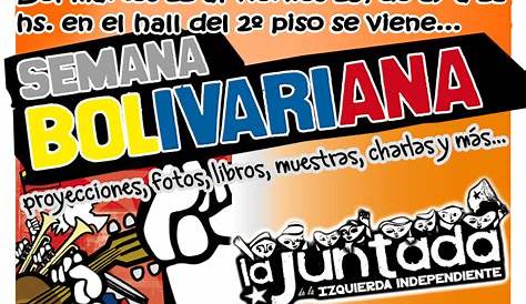 Sociedad Bolivariana del Municipio Carirubana: Semana Bolivariana