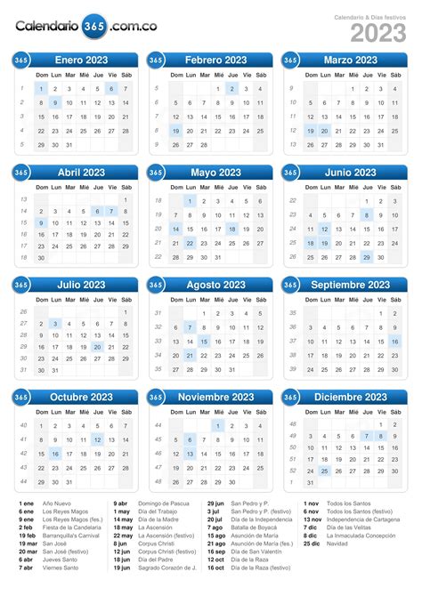 semana actual 2023 calendario