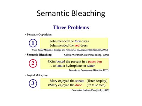 semantic bleaching definition with examples