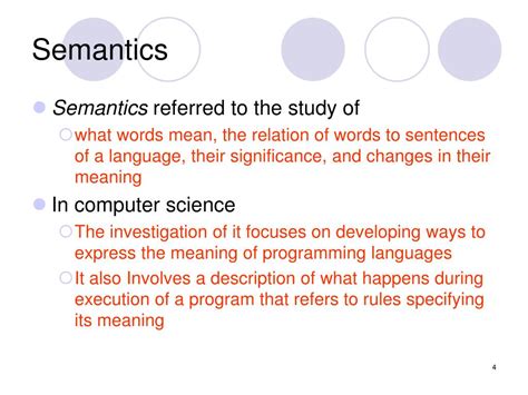 semantics definition computer science