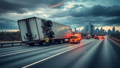 semi truck accident yesterday near me