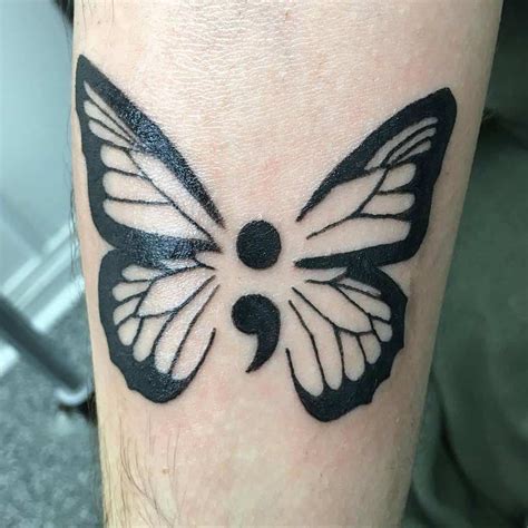 Semicolon Butterfly