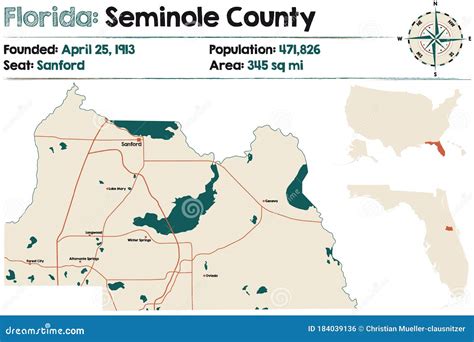 Seminole County Fl Map Location