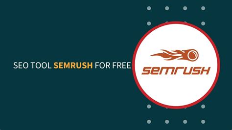semrush free seo tool