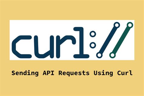 send api request curl