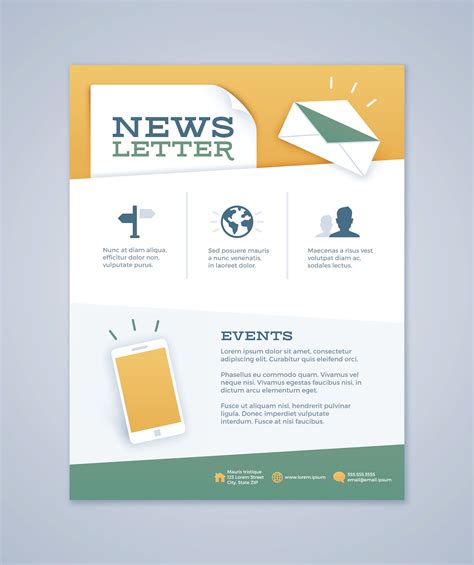 send email newsletter template