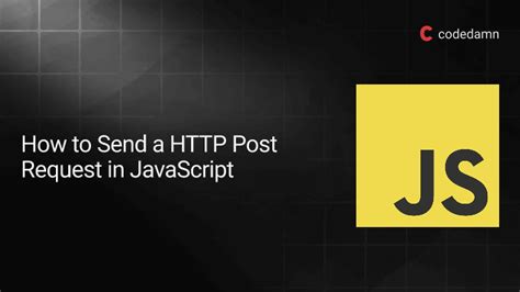 send http request in javascript