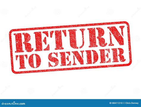 sender to return