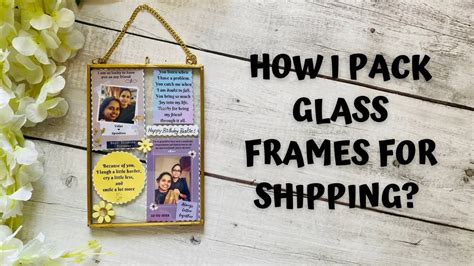 Sending A Photo Frame By Post