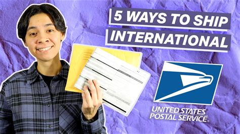 sending mail internationally usps