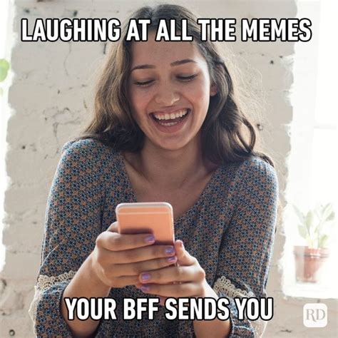 sending memes to friends
