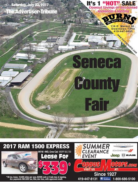 seneca county fairgrounds map