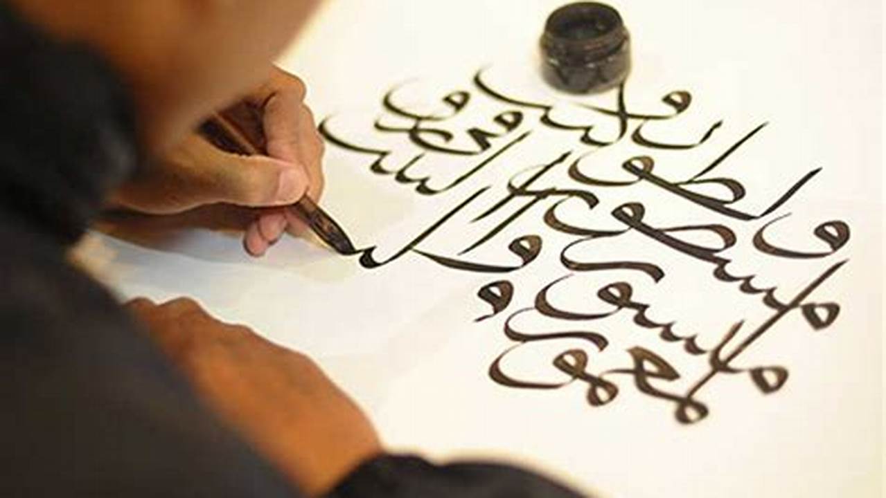 Seni Kaligrafi: Temukan Pesona dan Maknanya yang Tersembunyi