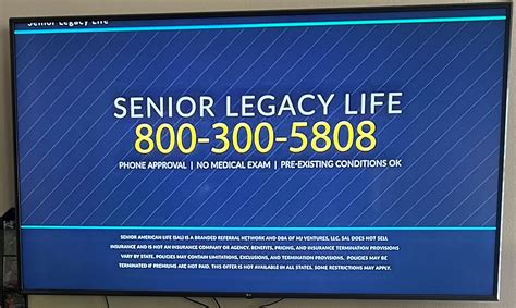 senior legacy life insurance reviews