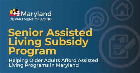senior assisted living subsidy program