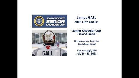 senior chowder cup 2023