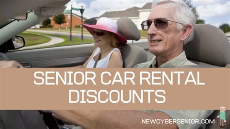 senior citizen car rental deals