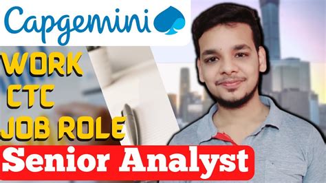 senior programmer analyst salary in capgemini
