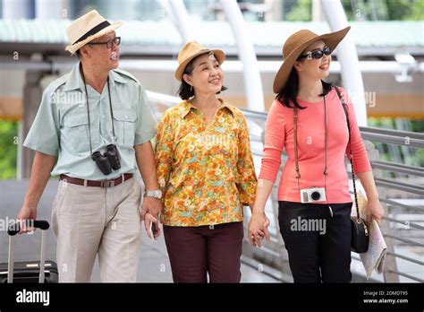 senior tourists