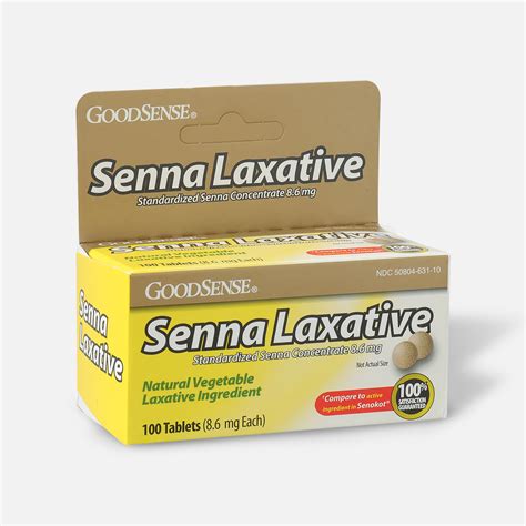 senna laxative brand name