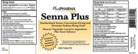 Senna Plus Drug: Natural Laxative Solution for Constipation Relief
