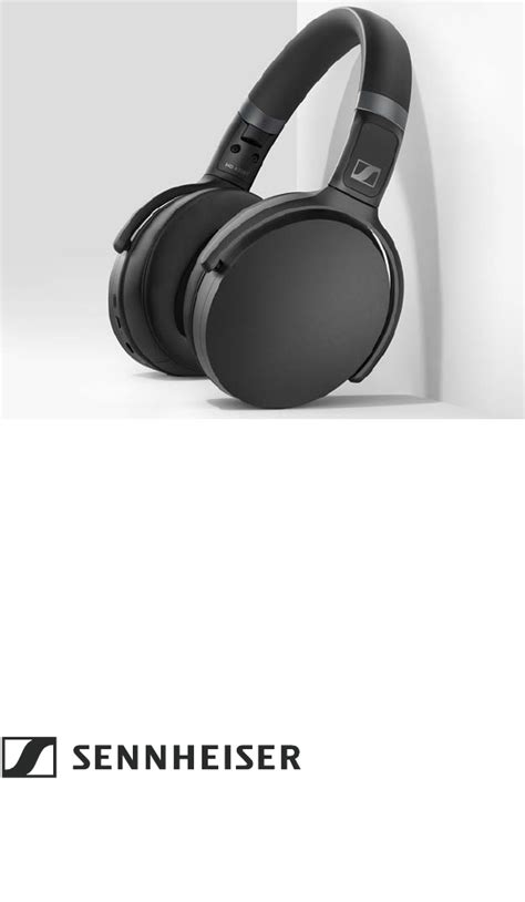sennheiser headphones 450bt manual