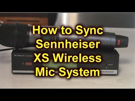 Sennheiser Wireless Mic Sync