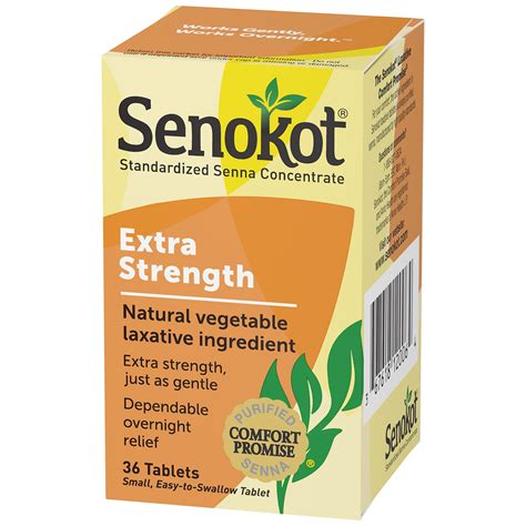 senokot extra strength laxative