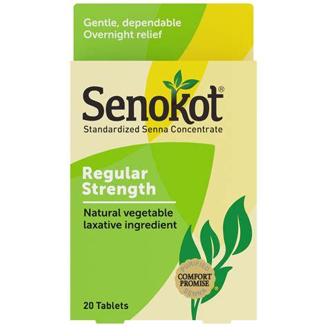senokot natural vegetable laxative tablets