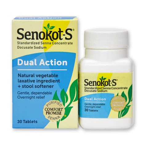 senokot stool softeners for adults