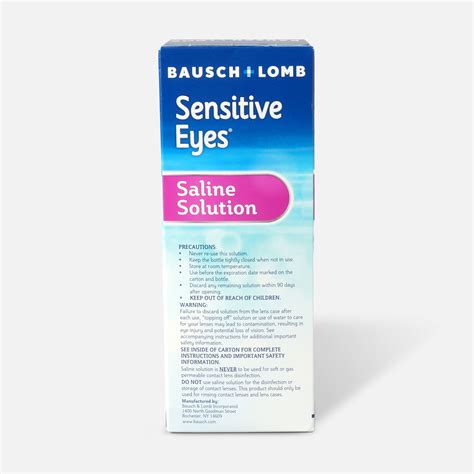 sensitive eyes contact lens solution