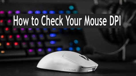 sensitivity mouse test